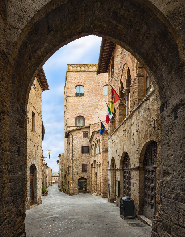 Nel cuore di San Gimignano